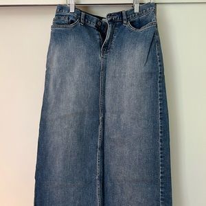 Gap denim skirt